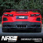 NAP Sportauspuff Chevrolet Corvette C8 Stingray (EU) Exhaust system + Diffuser